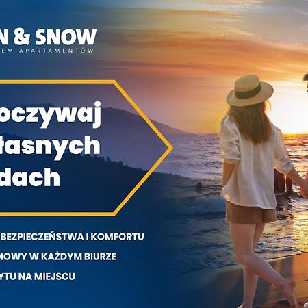 מידזיזדרויה Apartamenty Sun & Snow Wechta - Promenada Gwiazd Z Sauna מראה חיצוני תמונה