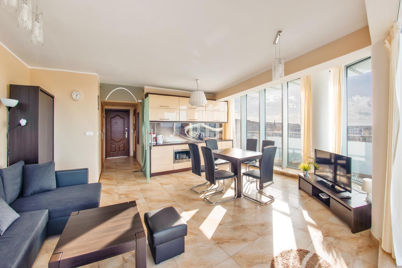 מידזיזדרויה Apartamenty Sun & Snow Wechta - Promenada Gwiazd Z Sauna מראה חיצוני תמונה