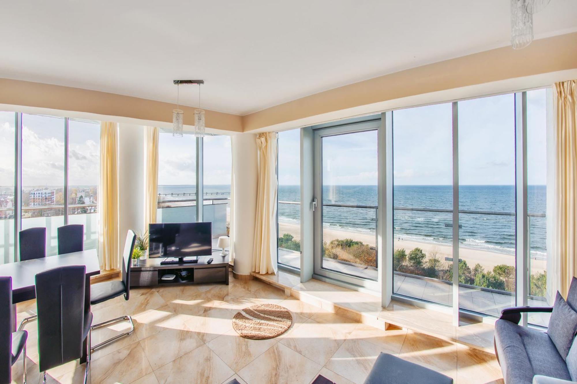 מידזיזדרויה Apartamenty Sun & Snow Wechta - Promenada Gwiazd Z Sauna מראה חיצוני תמונה